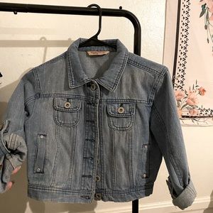 CROPPED JEAN JACKET